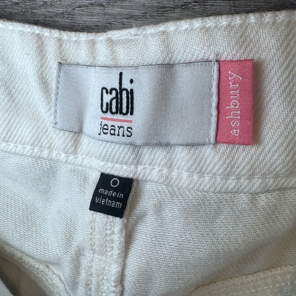CAbi Ashbury Jean- White - Picture 3 of 8